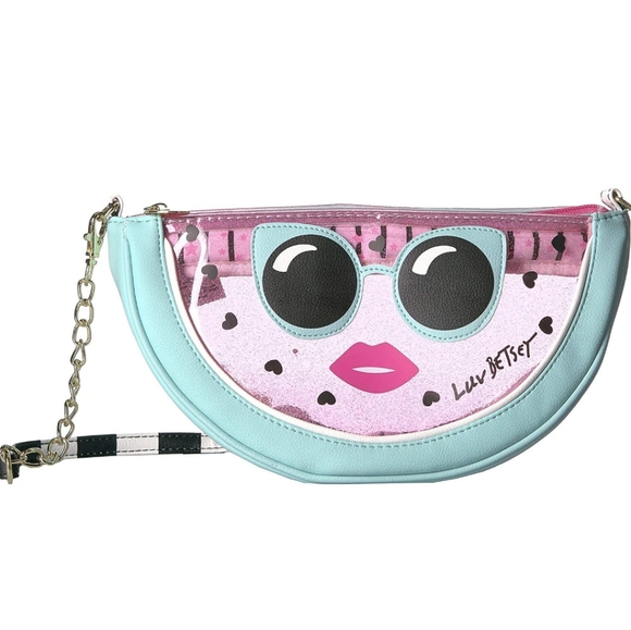 Betsey Johnson Handbags - NWT Betsey Johson Tootie watermelon transparent